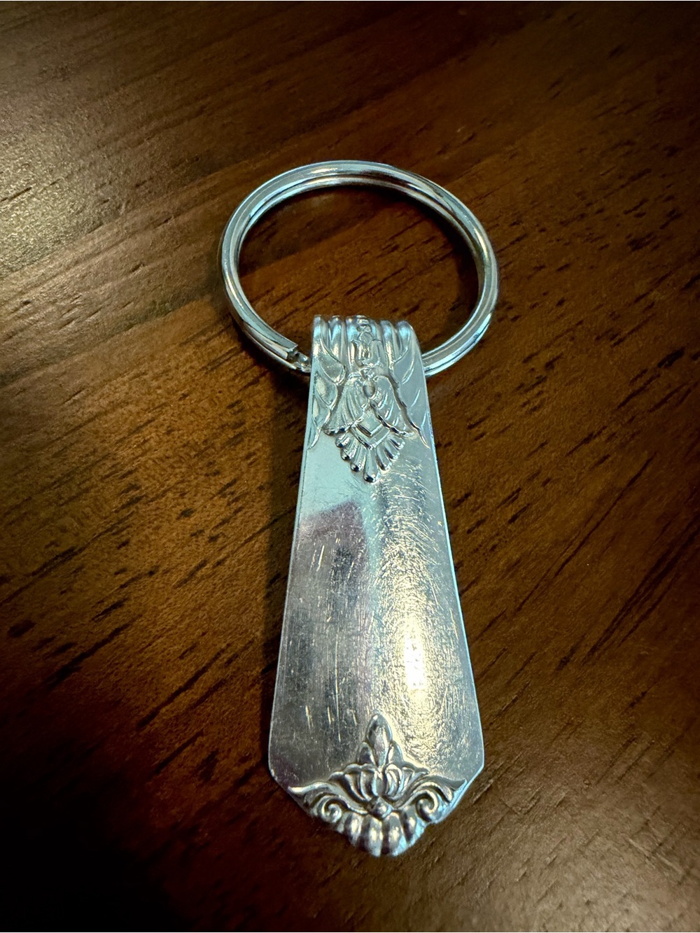 Upcycled Silverware Keychain